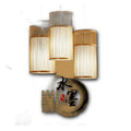 Pendente de Bambu Artesanal Estilo Chinês para Sala de Jantar