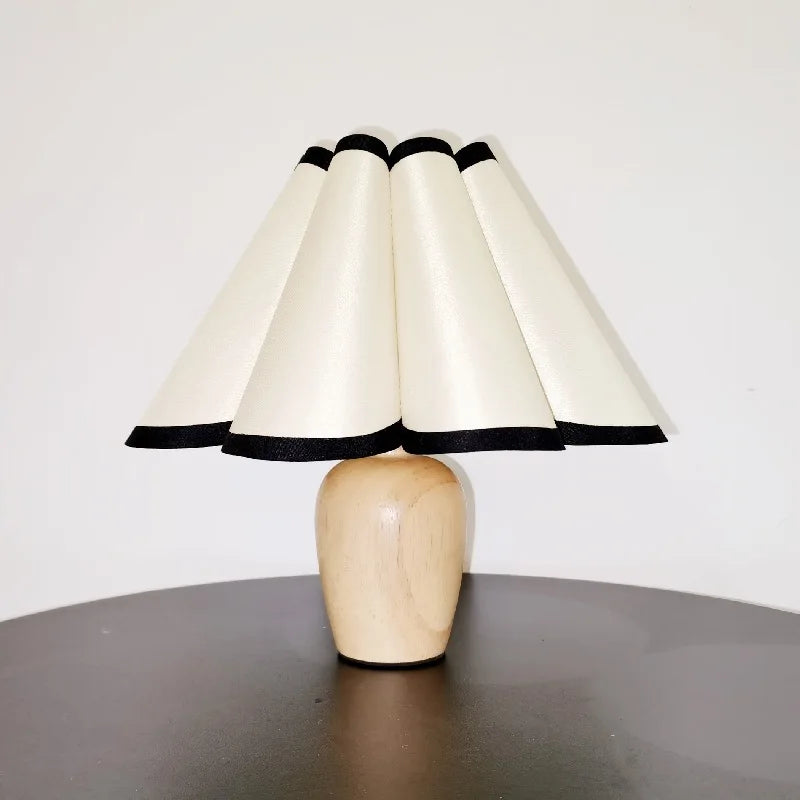 Luminária USB Madeira Abajur Cabeceira Quarto Jantar Noturna