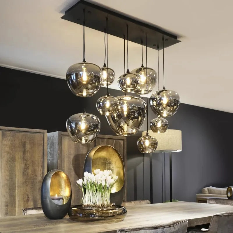 Pendente LED Artístico para Sala de Estar