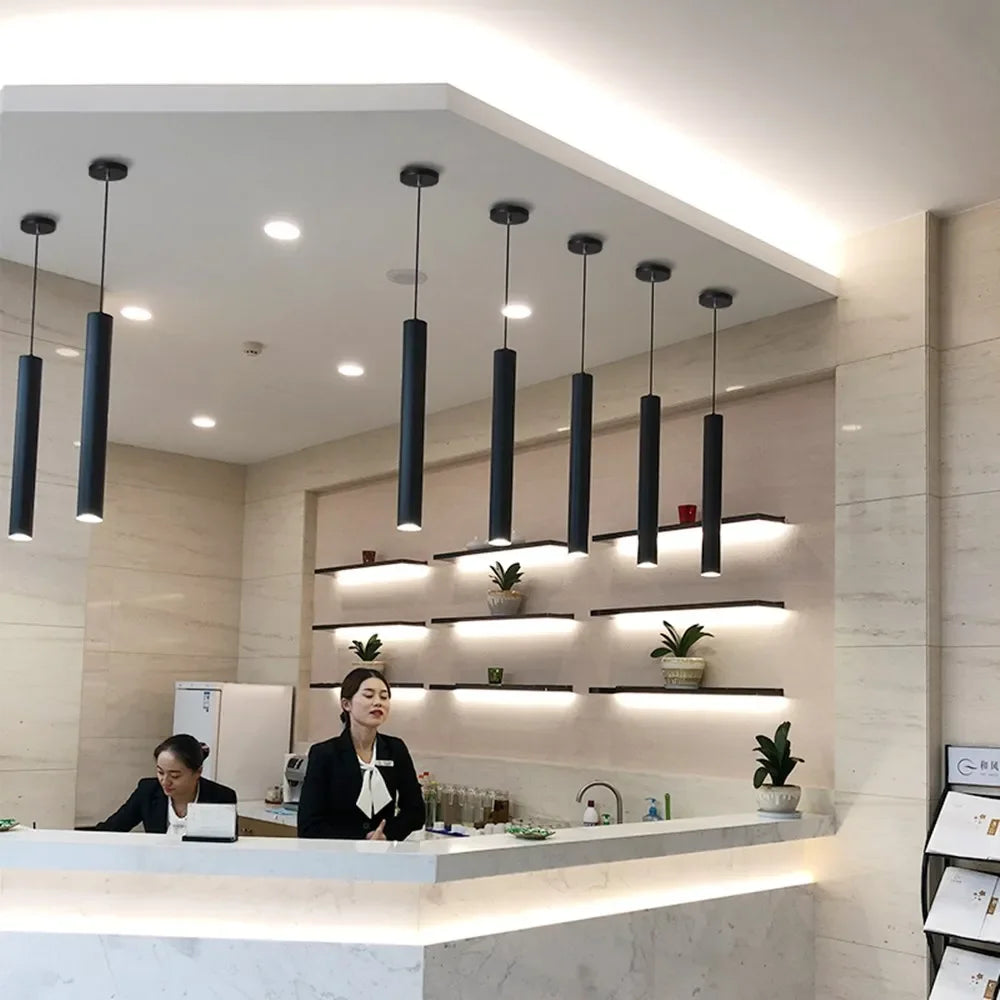 Pendente Tubular LED Cilíndrico