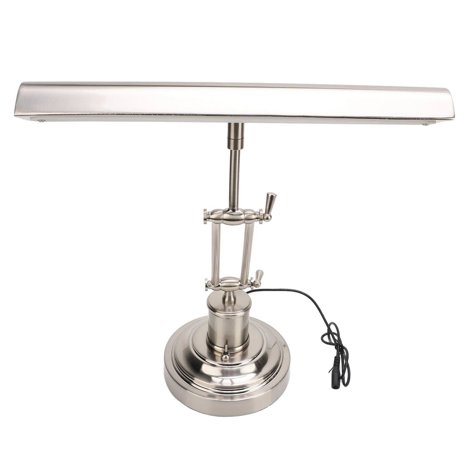Luminária de Mesa Retrô Piano Duplo Braço LED – Touch Dimmer