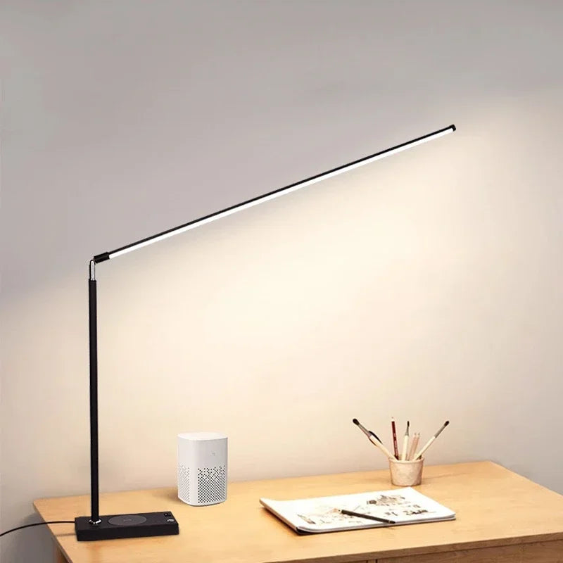 Luminária de Chão LED Dobrável Proteção Ocular – Leitura e Quarto