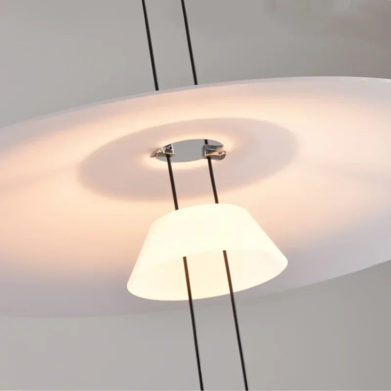 Pendente Circular Minimalista Moderno para Sala de Estar e Bar