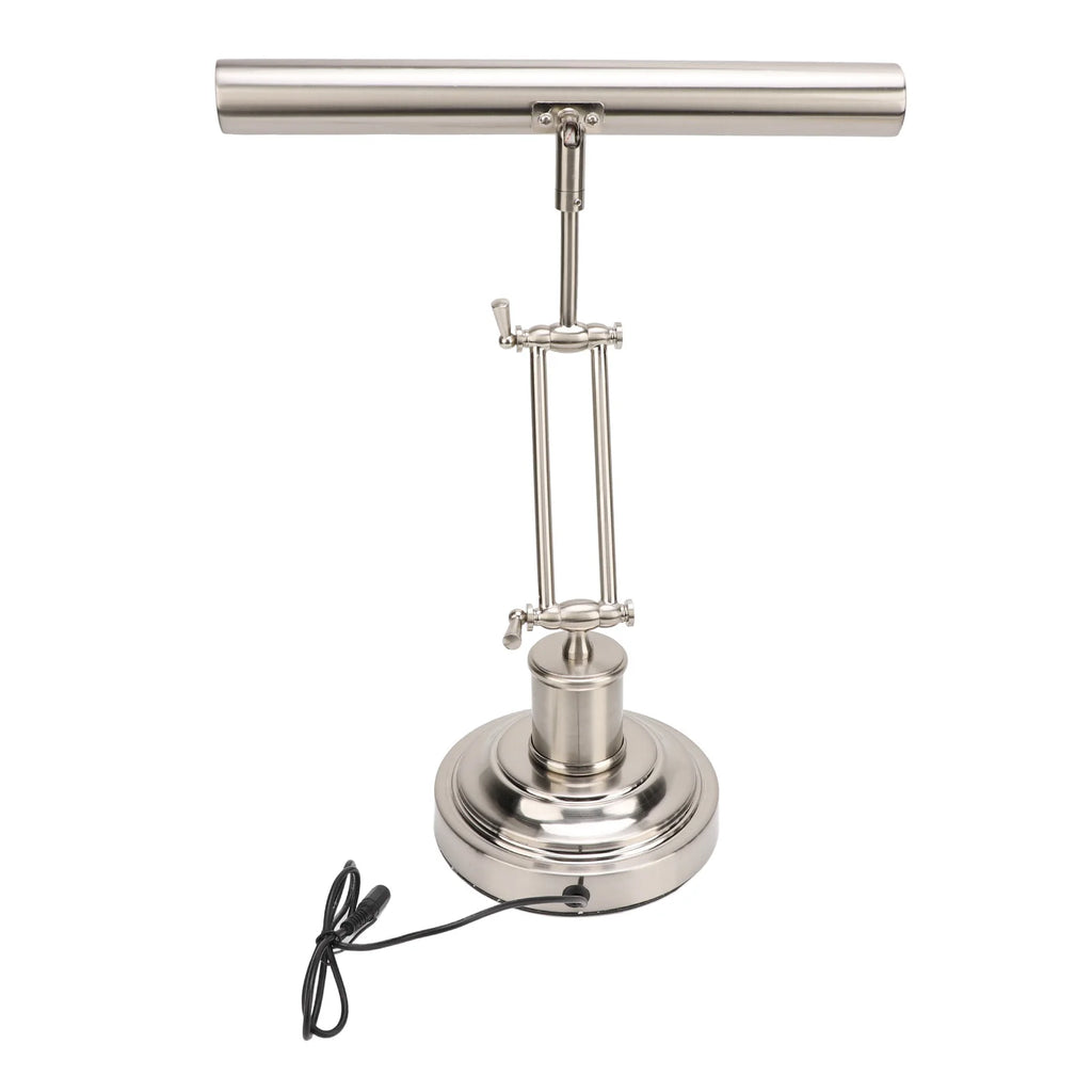 Luminária de Mesa Retrô Piano Duplo Braço LED – Touch Dimmer