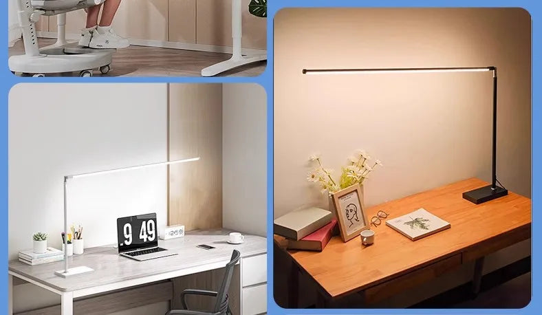 Luminária de Chão LED Dobrável Proteção Ocular – Leitura e Quarto