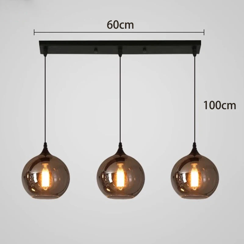 Pendente LED Artístico para Sala de Estar