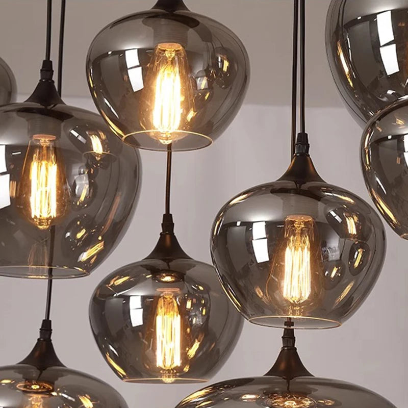 Pendente LED Artístico para Sala de Estar