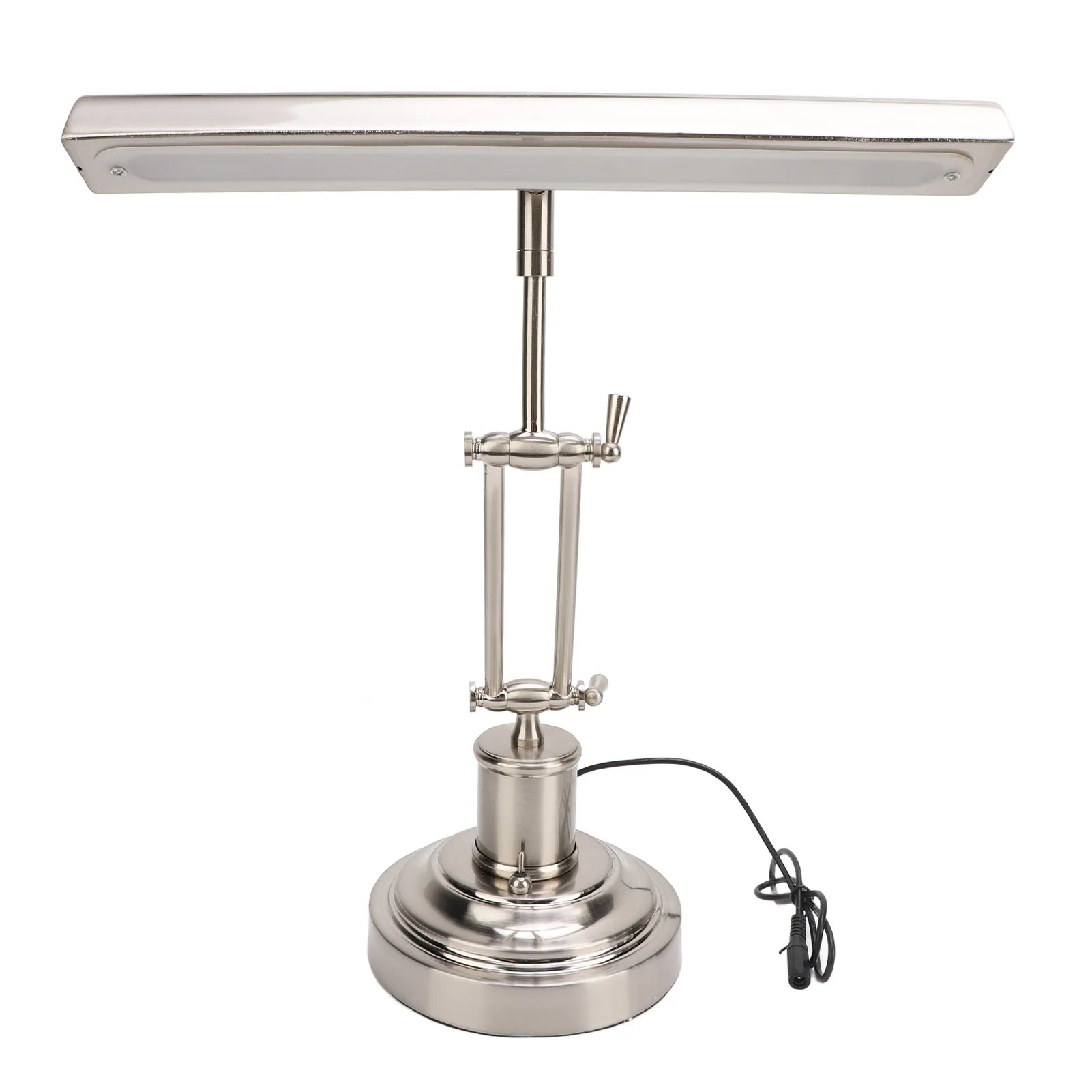 Luminária de Mesa Retrô Piano Duplo Braço LED – Touch Dimmer