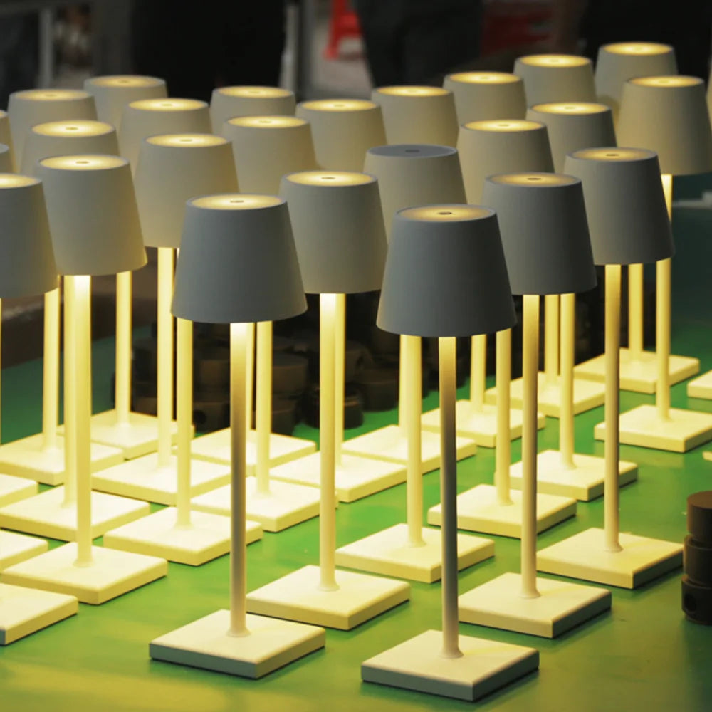 Luminária Recarregável 5000mAh 3 Cores Dimmer Portátil