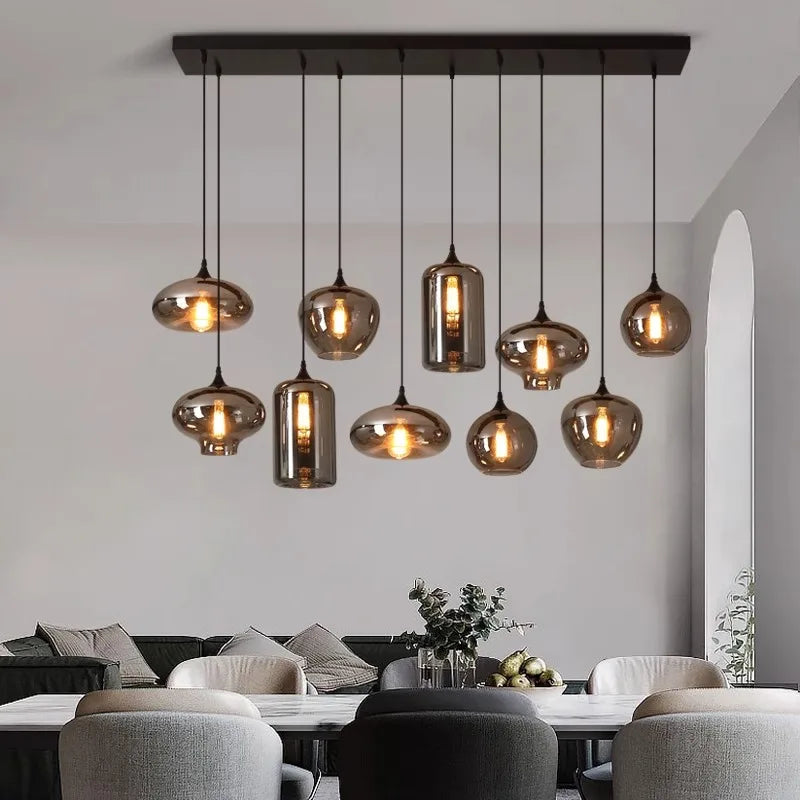 Pendente LED Artístico para Sala de Estar
