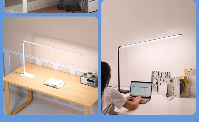 Luminária de Chão LED Dobrável Proteção Ocular – Leitura e Quarto