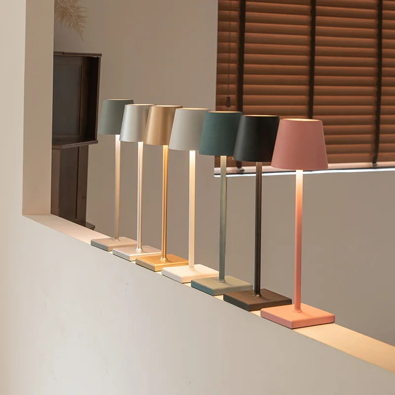 Luminária Recarregável 5000mAh 3 Cores Dimmer Portátil