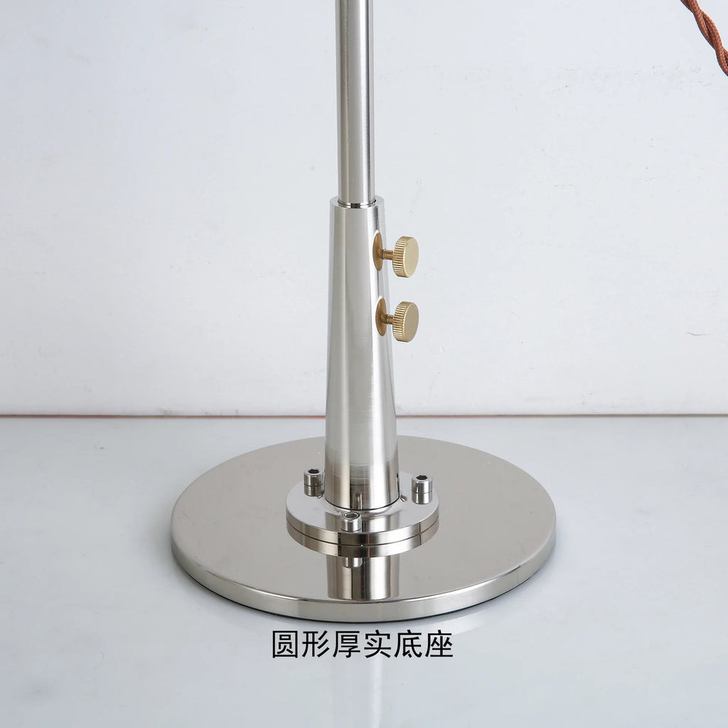 Luminária de Mesa Industrial com Braço Articulado e Presilha – LED Retrô