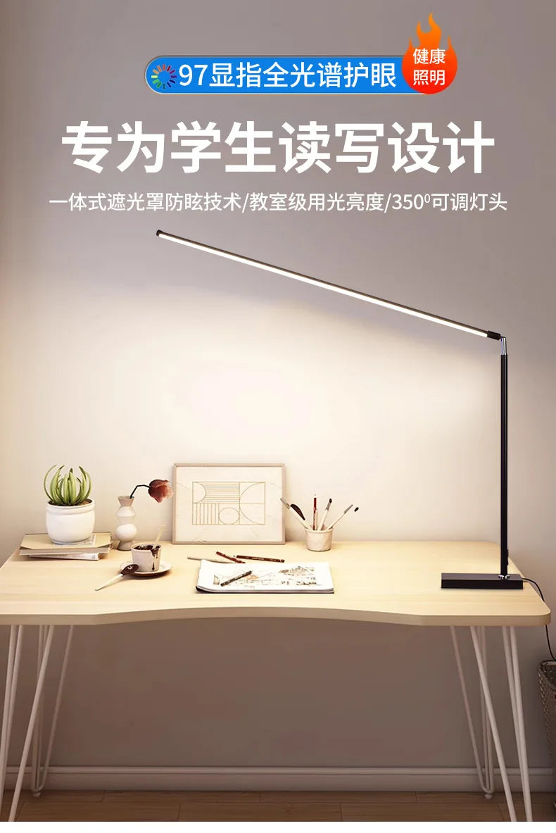 Luminária de Chão LED Dobrável Proteção Ocular – Leitura e Quarto