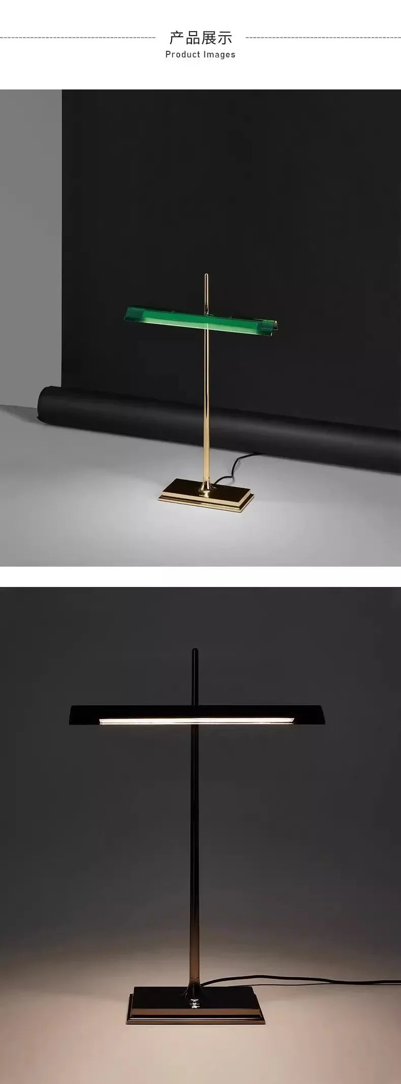 Luminária de Mesa Italiana para Estudo, Café e Decoração de Ambiente