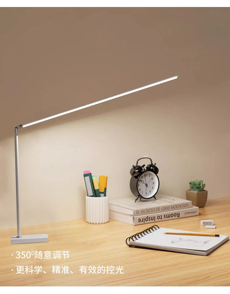 Luminária de Chão LED Dobrável Proteção Ocular – Leitura e Quarto