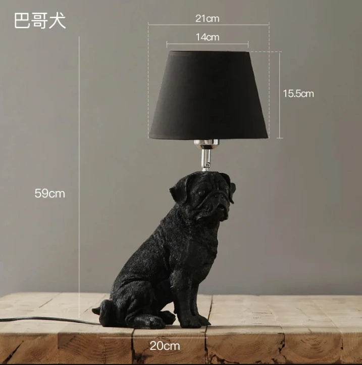 Luminária de Mesa Cachorrinho Pet – Decorativa para Quarto Infantil