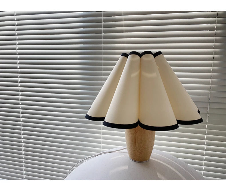 Luminária USB Madeira Abajur Cabeceira Quarto Jantar Noturna