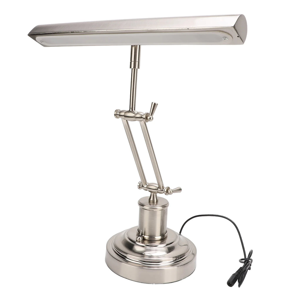 Luminária de Mesa Retrô Piano Duplo Braço LED – Touch Dimmer