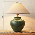 Luminária Cerâmica Wabi-Sabi Dimmer Quarto Hotel Medieval