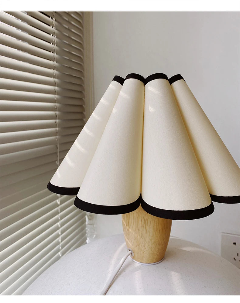 Luminária USB Madeira Abajur Cabeceira Quarto Jantar Noturna