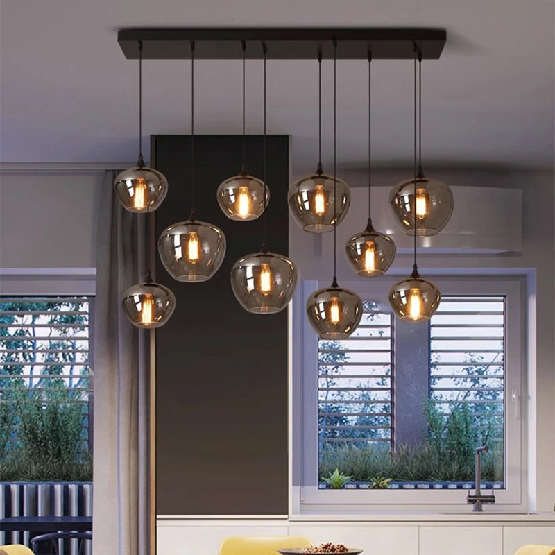 Pendente LED Artístico para Sala de Estar