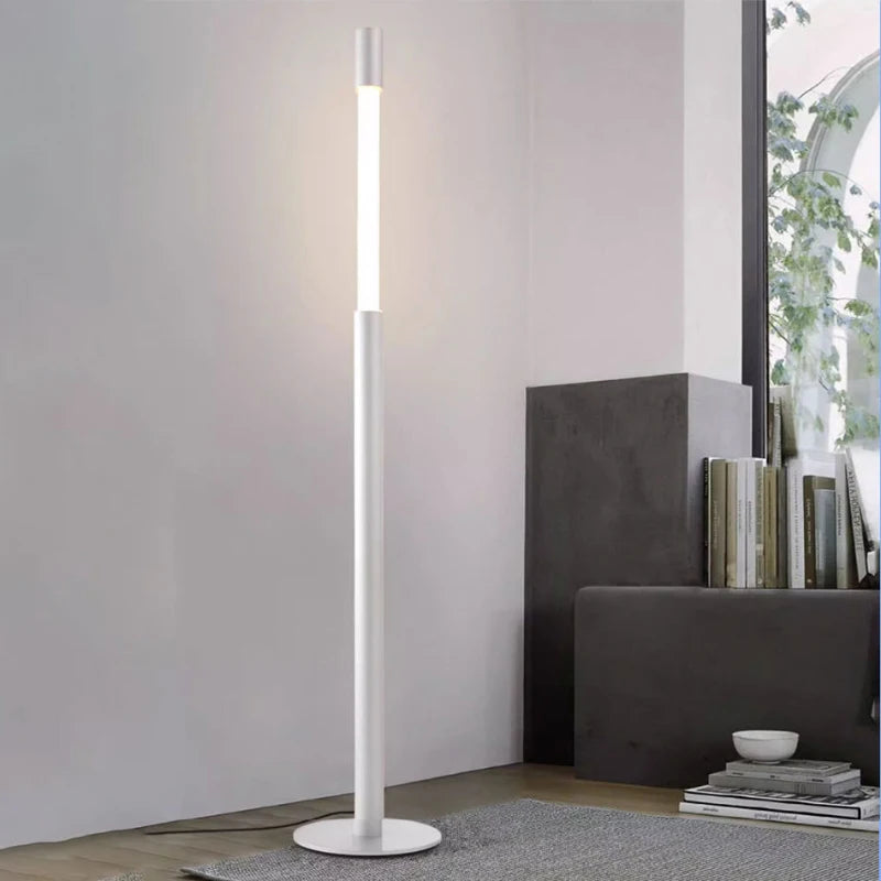 Luminária de Chão Americana Regulável em Altura LED – Sala e Leitura