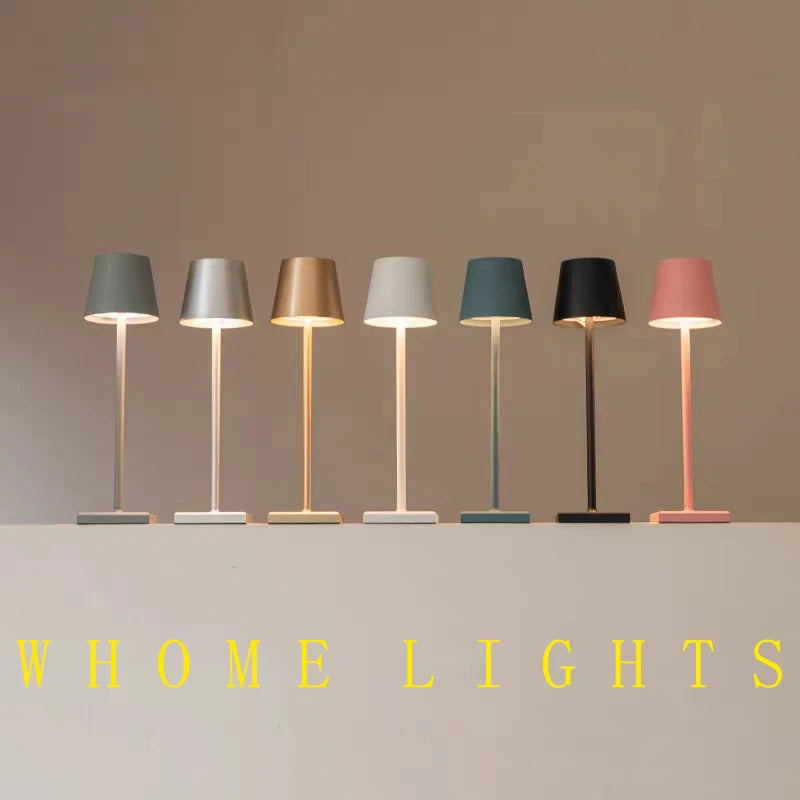 Luminária Recarregável 5000mAh 3 Cores Dimmer Portátil