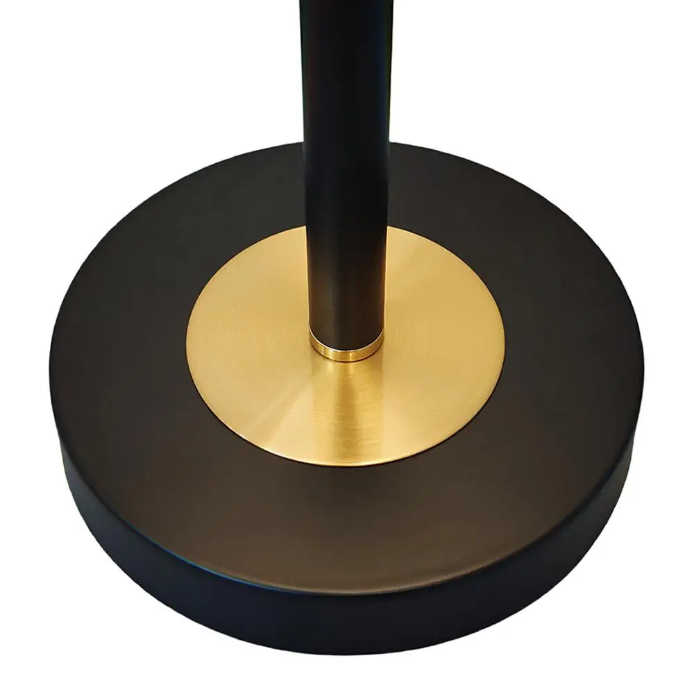 Abajur Metal Desk Lamp Light Luxo Estilo Vertical Bedside Decoration Black Table Lamp Pleated Fabric Lampshade Gold Lighting Fixture