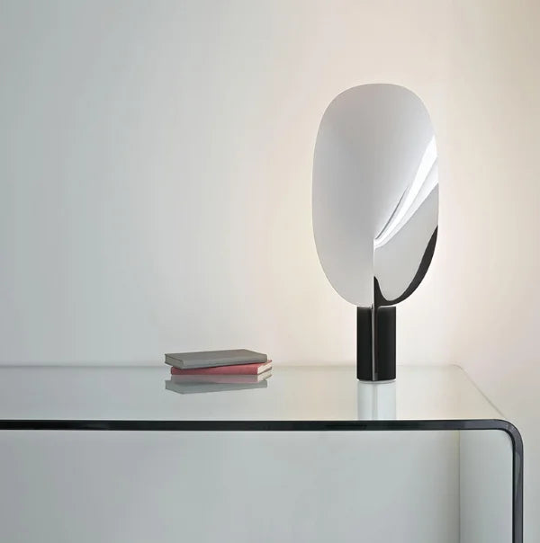 Luminária de Mesa Metal Minimalista – Proteção Ocular para Escritório e Quarto