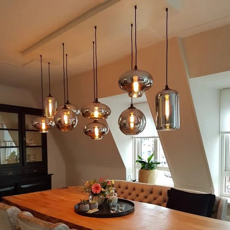 Pendente LED Artístico para Sala de Estar