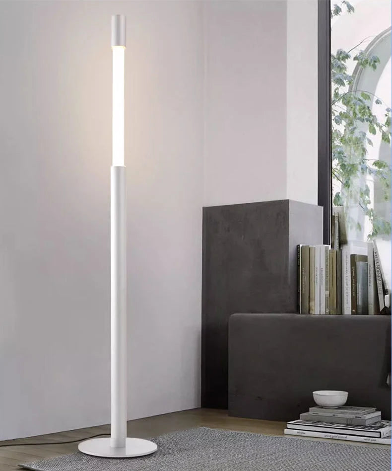 Luminária de Chão Americana Regulável em Altura LED – Sala e Leitura