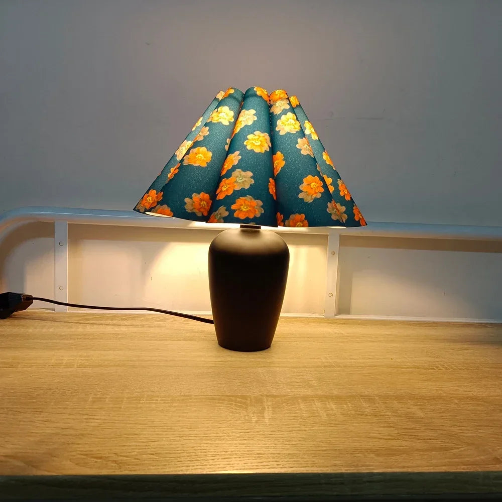 Luminária USB Madeira Abajur Cabeceira Quarto Jantar Noturna